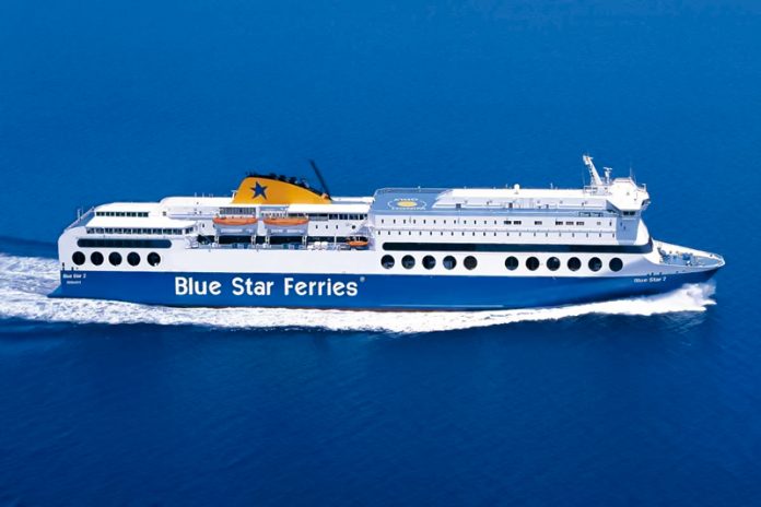 Η Blue Star Ferries σερβίρει Αιγαίο