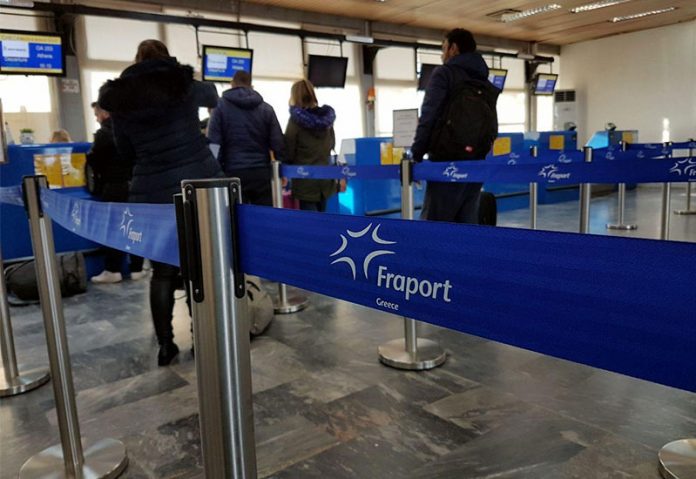 Αύξηση της επιβατικής κίνησης στα αεροδρόμια της Fraport Greece