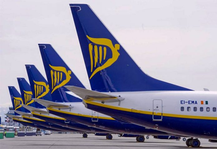 24ωρη απεργία από τους πιλότους της Ryanair