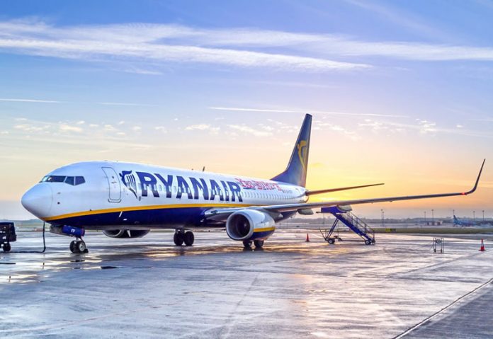 Ryanair νέο δρομολόγιο