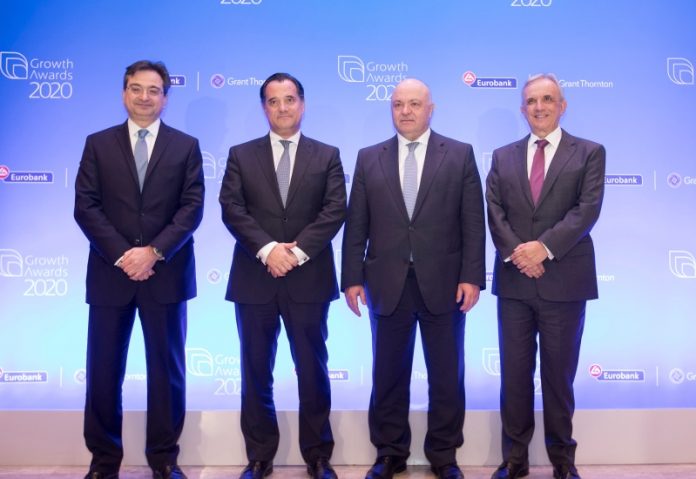 Eurobank, Grand Thornton, Βραβεία Ανάπτυξης, Growth Awards 2020